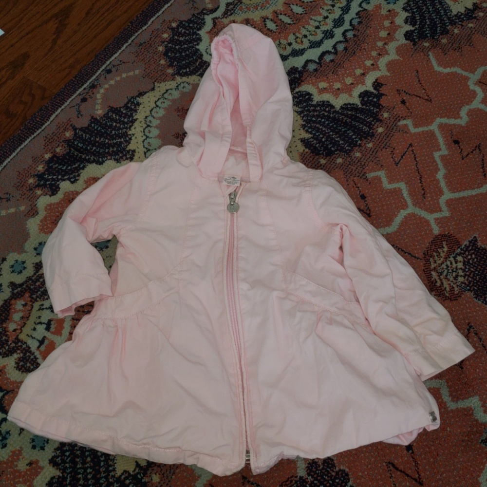Barbara Faber girls pink 100% cotton jacket